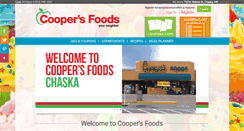 Desktop Screenshot of chaska.coopersfoodsmn.com